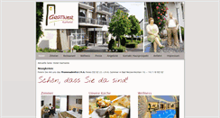 Desktop Screenshot of hotel-gruettner.de